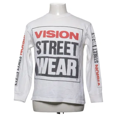 Long sleeve T-shirt (White) from Vision Street Wear