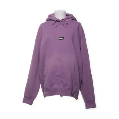 Huvtröja (Lila) från Obey Bomull, Polyester
