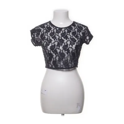 Crop top (Blå) från River Island Nylon, Viskos