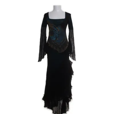 Maxi dress (Black, Multicolored) from Save the Queen Nylon