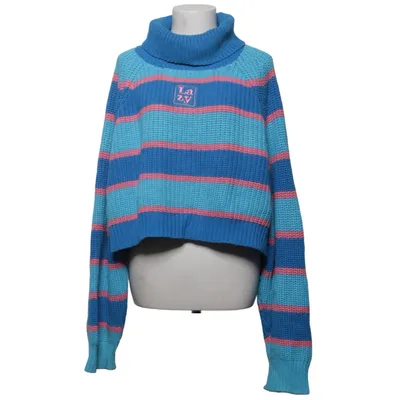 Turtleneck (Blå, Pink, Flerfarvet) fra Lazy Oaf Akryl, Bomuld