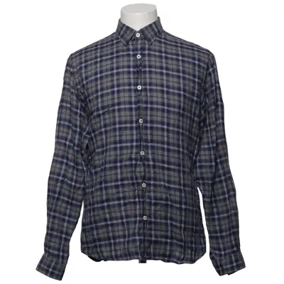 Flannel skjorte (Blå, Grå) fra Ljung Bomuld