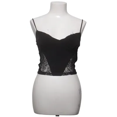 Crop top (Noir) de Stradivarius Élasthane, Polyester