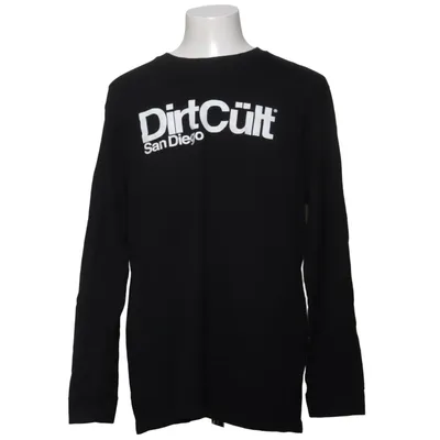 Långärmad t-shirt (Svart) från DirtCult Bomull