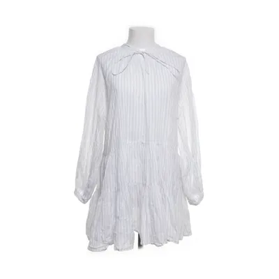 Klänning (Vit, Blå) från Boii Bomull