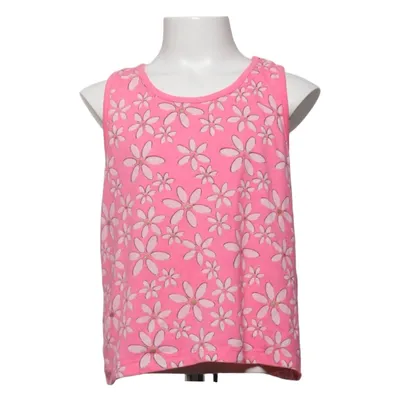 Tank­top (Pink, Weiß) von Sweet Me Baumwolle, Polyester