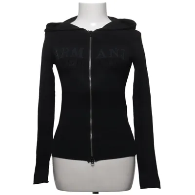 Huvtröja (Svart) från Armani Exchange Bomull, Viskos
