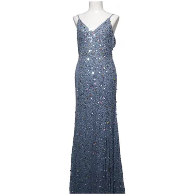 Evening gown (Blue, Silver) from Beauut Polyester