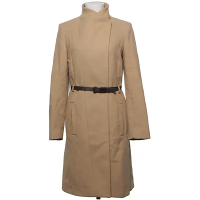 Frakke (Beige) fra Mango Basics Polyamid, Polyester, Viscose, Uld