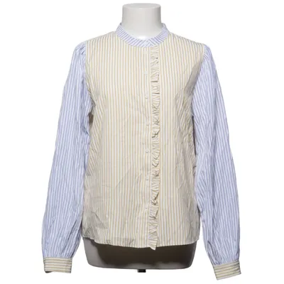 Blus (Blå, Vit, Gul) från Sisters Point Bomull, Polyester