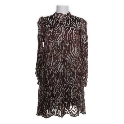 Dress (Brown, Gray) from Gestuz Silk, Viscose