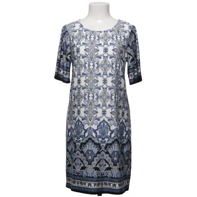 Jurk (Blauw, Wit, Zwart) van Happy Holly