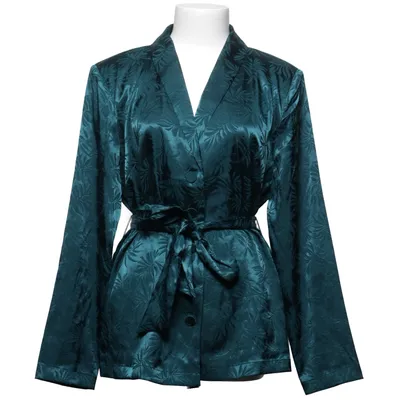 Kimono (Grøn) fra WE Elastan, Polyester