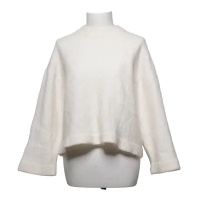 Trui (Wit) van H&M Polyester, Mohair, Wol, Elastaan