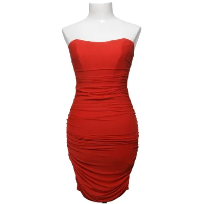 Cocktail dress (Red) from D&M Elastane, Polyester