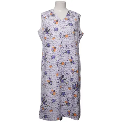 Dress (White, Purple, Multicolored) from Frontrow Cotton