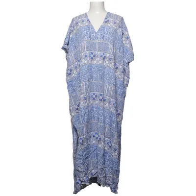 Maxi jurk (Blauw, Wit) van Weekday Lyocell, Viscose