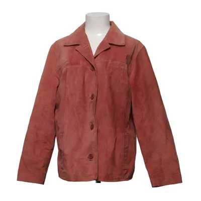 Leren jack (Rood) van Casual Woman Leer, Polyester