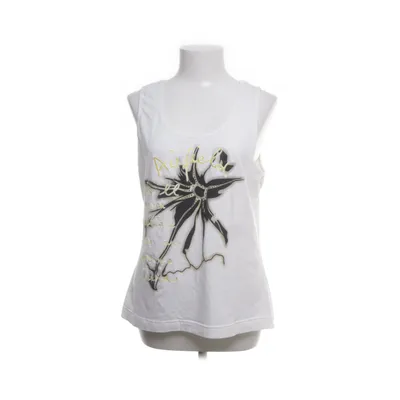 Tanktop (Wit, Geel) van Airfield Katoen, Elastaan