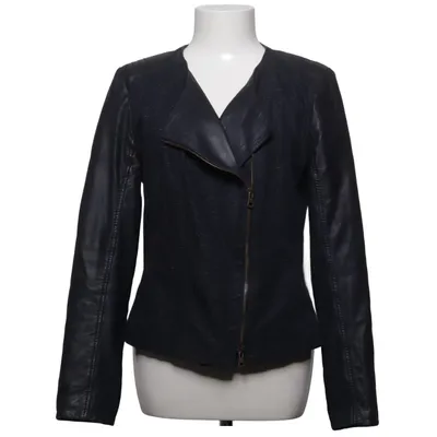Biker jacket (Black, Blue, Yellow) from Drykorn for Beautiful People Cotton, Polyester, Silk, Viscose