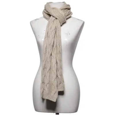 Scarf (Beige) from Blaumax Cashmere, Polyamide, Viscose, Wool