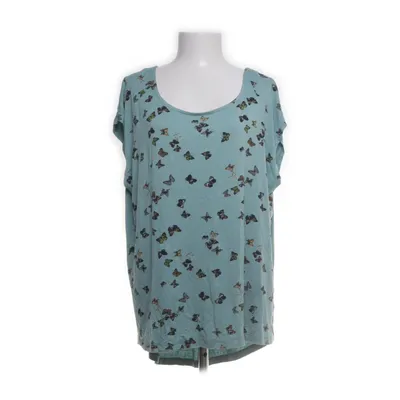 Topp (Turkos, Flerfärgad) från Rainbow Elastan, Viskos