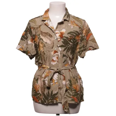 Chemise à manches courtes (Vert, Marron, Multicolore) de The Shirt Factory Viscose