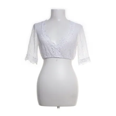 Crop top (White) from Krüger Elastane, Polyamide