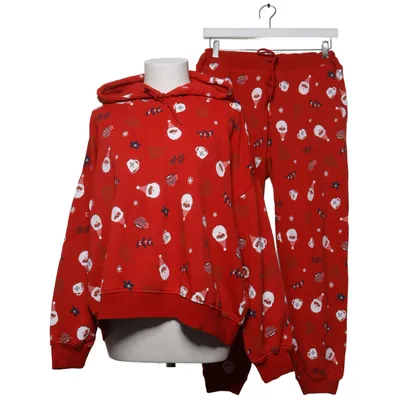 Pyjamasz (Rød, Hvid, Flerfarvet) fra Esmara Bomuld, Polyester