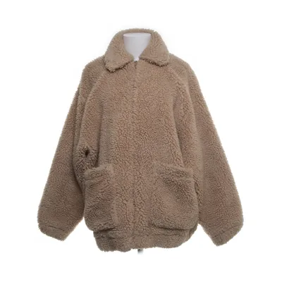 Jakke (Beige) fra H&M Trend Viscose, Bomuld, Polyester, Akryl