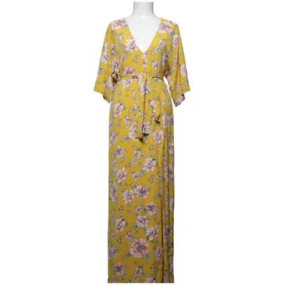 Omlottklänning (TIE FRONT KIMONO GOWN) från Nelly Eve Polyester