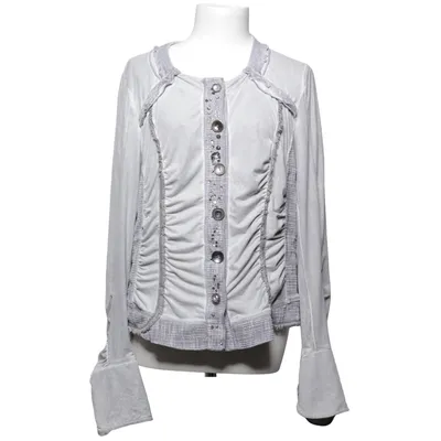 Jacka (Grå) från Biba Bomull, Elastan, Polyester