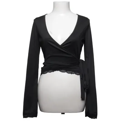 Omlottopp (Svart) Elastan, Polyester