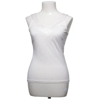 Tank Top (Beige) from Laura Clement Cotton, Silk