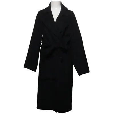 Jas (Zwart) van Minus Polyester, Wol
