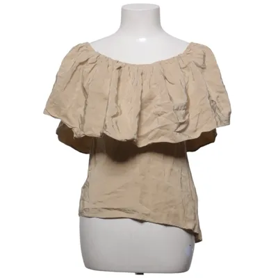 Top (Beige) fra Zara Linned, Viscose