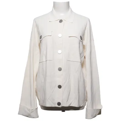 Cardigan (Blanc) de Armani Exchange Polyamide, Viscose