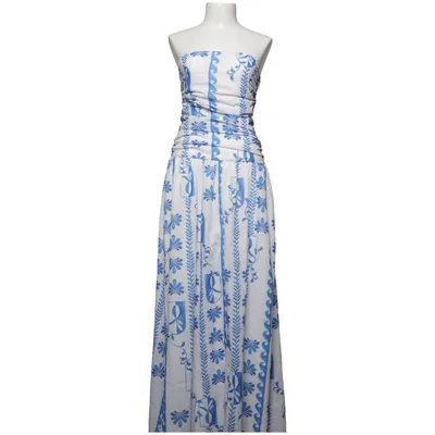 Långklänning (Blå, Vit) från Peppermayo Polyester