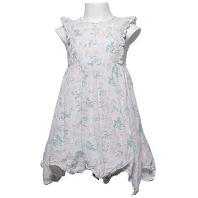 Klänning (Vit, Rosa, Grön) från Shabby Chic Bomull, Polyester