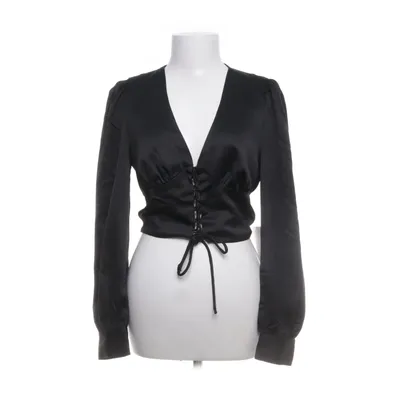 Crop top (Zwart) van Glamorous Polyester