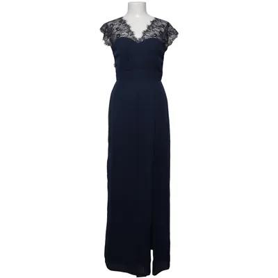 Evening gown (Blue) from Elise Ryan Nylon, Polyester