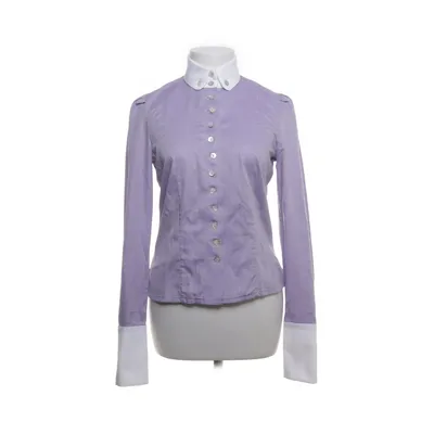 Button down shirt (Purple) from Tostmann Trachten Cotton