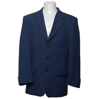 Blazer (Blå) fra Florentino Polyester, Uld