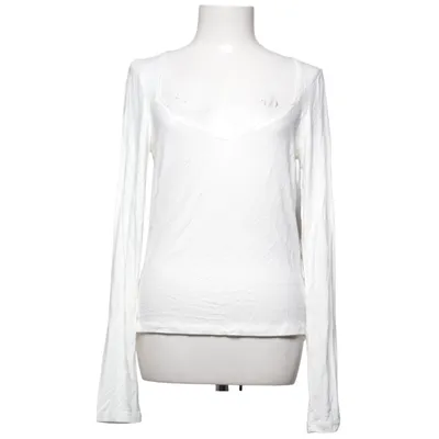 Långärmad t-shirt (Vit) från NLY Elastan, Viskos