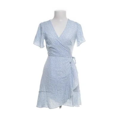 Wikkeljurk (Blauw, Wit) van Shein Polyester