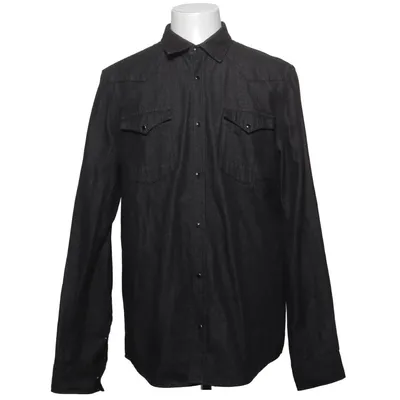 Denim shirt (Black) from Just Junkies