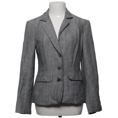 Blazer (Black, White) from KUS Linen