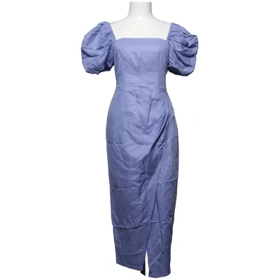 Klänning (Blå) från & Other Stories Bomull, Linne, Lyocell