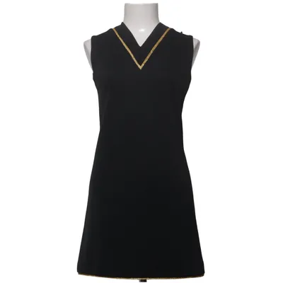 Dress (Black) from Crimplene Polyester