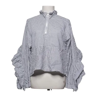 Blus (Grå, Vit) från Monki Bomull
